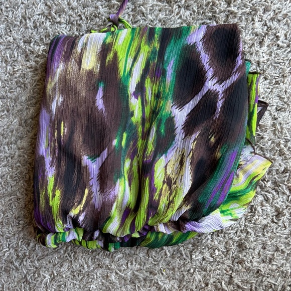 Vibrant Multicolor Halter Dress - Picture 8 of 9